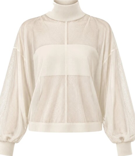 MeiMeiJ Dame Topper Beige M,