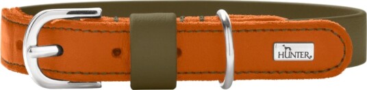 Hunter Halsbånd Wolmar Khaki/Oransje M