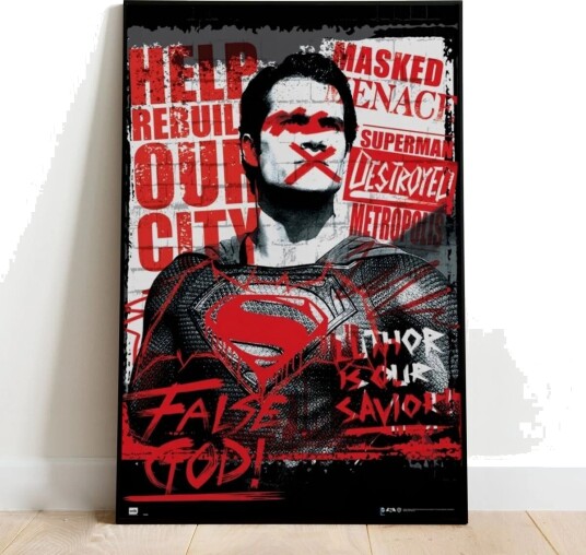 Batman vs Superman Plakat False God - 91,5 x 61 cm Batman vs Superman Plakat False God - 91,5 x 61 cm