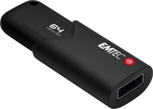 Emtec B120 Click Secure Kryptert USB-minne 64 GB USB 3.2