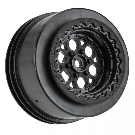 Pro-Line 279403 Showtime+ Black SC 2.2/3.0 Wide Rear Drag Wheel