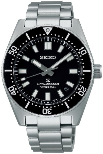 Seiko Herreklokke SPB453J1 Prospex Sort/Stål Ø40 mm