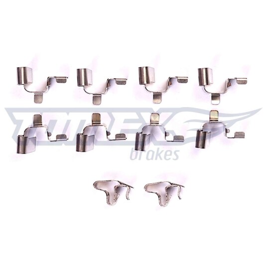 Tilbehørsett, skivebremse belegg TOMEX Brakes TX 43-72