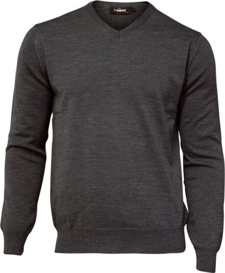 Ivanhoe Merino V Neck Grå Golfgenser herre Grafitgrå (055) XXX Large Ivanhoe Merino V Neck Grå Golfgenser herre Grafitgrå (055) XXX Large