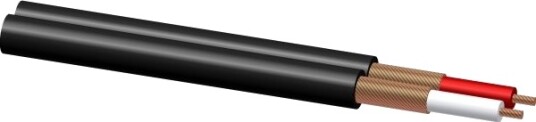Procab Sig48/1 Usymmetrisk Videosignalkabel, Fleks 2X0,16 Mm (25 Awg), 100 Meter