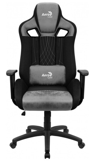 Aerocool Earl Aerosuede Universal Gaming-Stol 150 Kg 125 Kg Sort Stål Stål