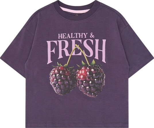 The New T skjorte TnVigdis Sweet Grape The New 13 14 år (158 164) T skjorte Lilla