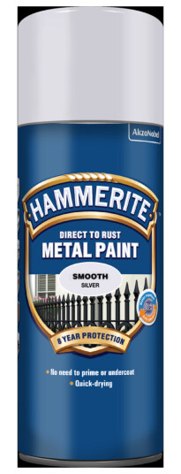 HAMMERITE HAMMER EFFECT SØLVGRÅ 0.4L
