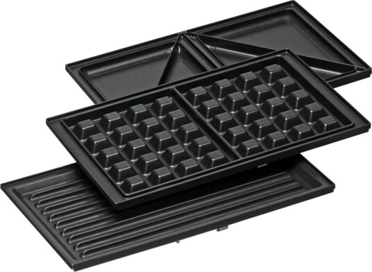 Rommelsbacher SWG 700 Brødrister/Grill Svart/Rustfritt Stål