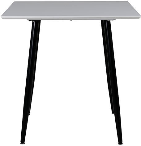 Polar spisebord 80x80 cm hvit.