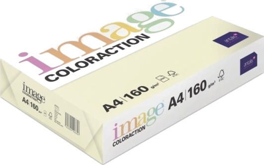 Kopipapir Image Coloraction A4 160G Ørken Lysegult   250 Ark