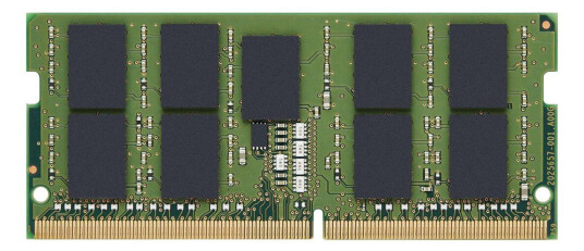 Kingston Server Premier - DDR4 - modul - 32 GB - SO DIMM 260-pin - 3200 MHz / PC4-25600 - registrert med paritet Kingston Server Premier - DDR4 - modul - 32 GB - SO DIMM 260-pin - 3200 MHz / PC4-25600 - registrert med paritet