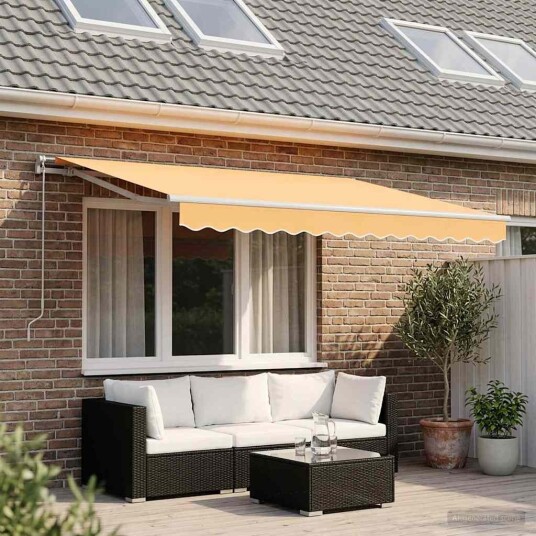 Reserveduk til markise sand 3 x 2,5 m Polyester