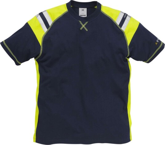 Fristads T-Shirt Flamestat 7073 Tflh Mörk Marinblå M