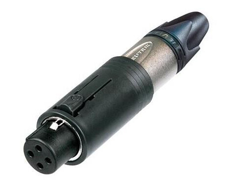 Neutrik Nc3fm-C-B Convertcon Unisex Xlr Sort Neutrik Nc3fm-C-B Convertcon Unisex Xlr Sort