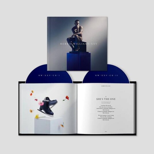 Robbie Williams Xxv Deluxe Hardcover Edition 2CD