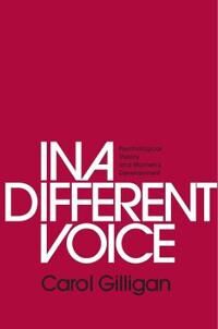 In A Different Voice Av Carol Gilligan