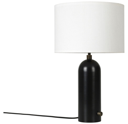 Gubi Gravity Table Lamp Small White / Blackened Steel Gubi Gravity Table Lamp Small White / Blackened Steel