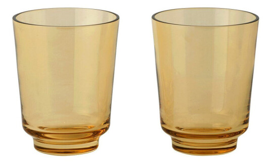 Muuto Raise glass 30 cl 2-pakning Burnt Orange Muuto Raise glass 30 cl 2-pakning Burnt Orange