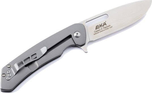 EKA Classic 8 Titanium Foldekniv, Hobby & fritid