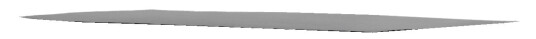 Cane-line Edge bordplate Concrete grey 210 x 100 cm Grå