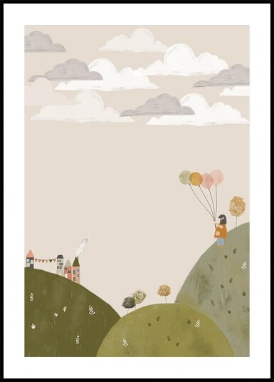 Mountains Walk Plakat Plakat / 70x100cm