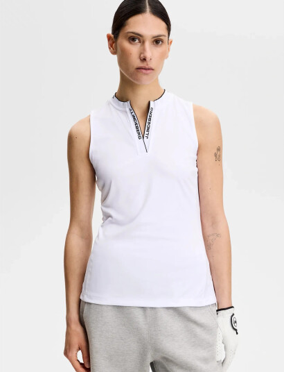 J. Lindeberg Leya Sleeveless Top White XS J. Lindeberg Leya Sleeveless Top White XS