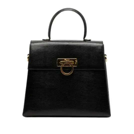 Salvatore Ferragamo Dame Svart