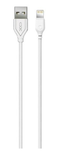 XO NB103 2,1A Lightning-kabel 1 m - Hvit