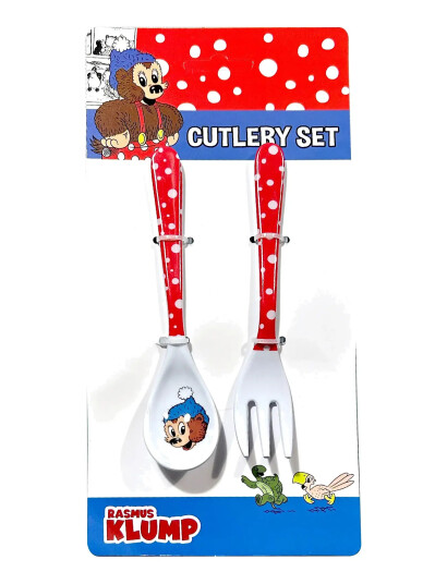 Rasmus Klump 2 Pcs Cultery Set Multi/patterned One Size