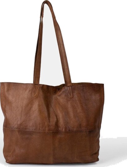 Re:Designed by Dixie Marlo Urban skulderveske i skinn Walnut