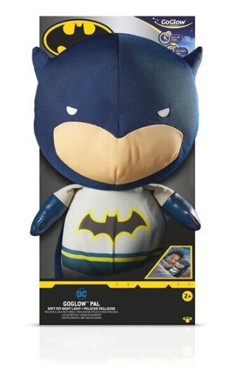 Batman Light Up Bedtime Pal soft night light by GoGlow Batman Light Up Bedtime Pal soft night light by GoGlow