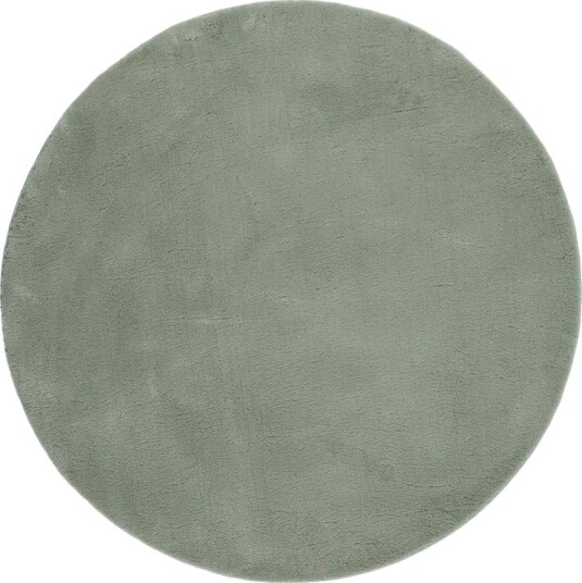 Soft Wiltonteppe Rundt 240 cm - Grønn