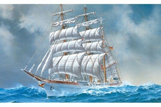 Revell Gorch Fock Modellsett 1:350 Seilskoleskip