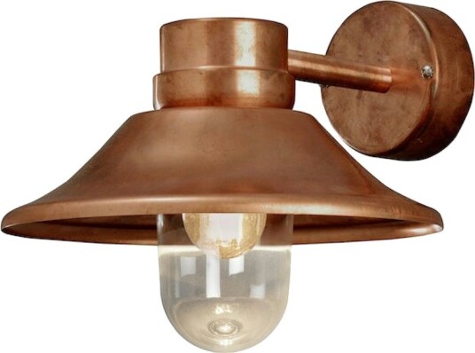 Konstsmide Vega vegglampe E27 kobber 1733931-04-0 1733931-02-0