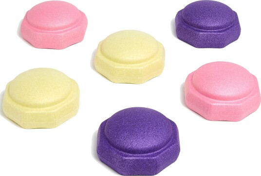 Jly Balansesteiner 6-Pakk, Rosa Jly Balansesteiner 6-Pakk, Rosa