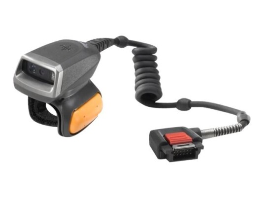 Zebra Rs5000 Short Cable Version Strekkodeskanner Håndholdt 2D-Bildefremviser Dekodet