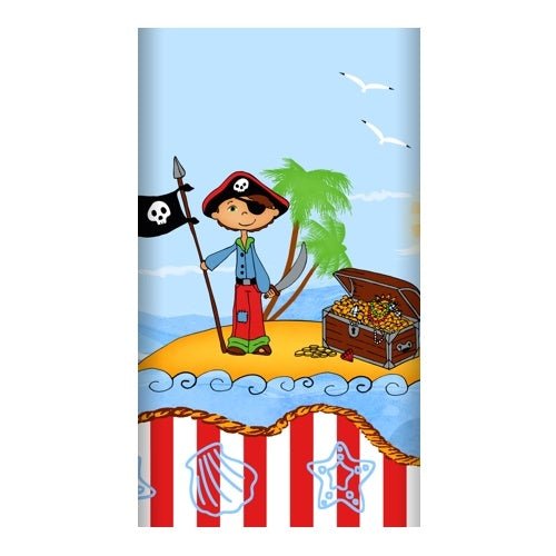 Papirduk Piratmønstret 1,2 x 1,8m