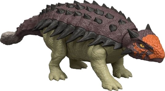 Mattel Jurassic World Ankylosaurus Dinosaurfigur 7 cm - Samlefigur for Barn