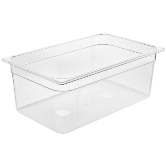 VEGA Kantine Trigno GN 1/1; Størrelse GN 1/1, 26.4l, 53x32.5x20 cm (LxBxD); Transparent