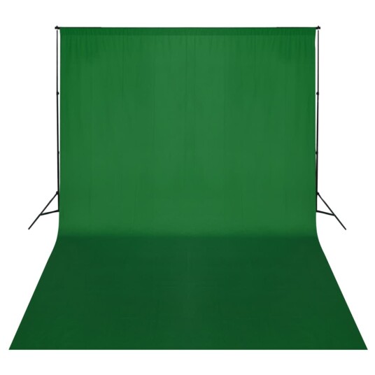 vidaXL Bakgrunnssystem 500 x 300 cm grønn vidaXL Bakgrunnssystem 500 x 300 cm grønn