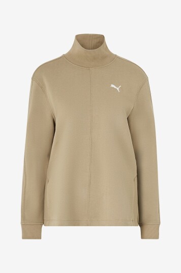 Puma - Collegegenser HER High Neck Crew TR - Beige