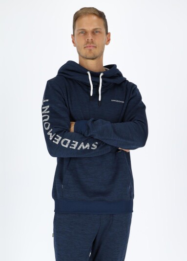 Training Logo Hood Navy Melange/Lt Grey Mel Xl  Hoodies