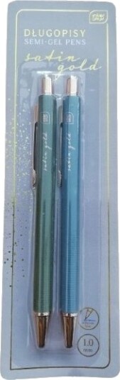 Interdruk Satin Gold Kulepenn 2 Stk Interdruk Satin Gold Kulepenn 2 Stk