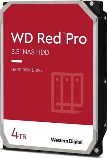 Western Digital Red Pro 4TB 3.5" Intern Harddisk SATA 7200RPM med 256MB Cache