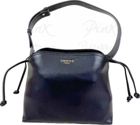 Twinset Dame Vesker Svart ONE SIZE,