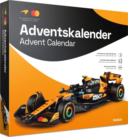 Franzis McLaren F1 Adventskalender
