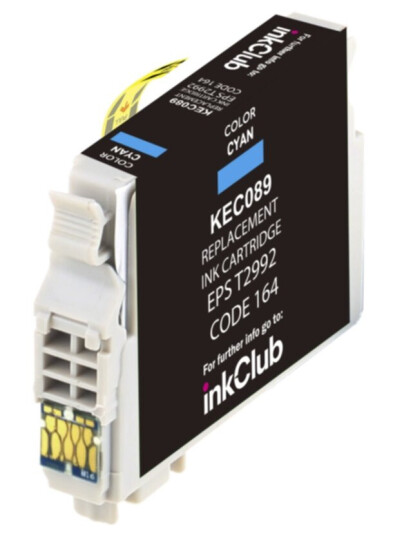 inkClub KEC089 Blekkpatron, erstatter Epson 29XL cyan