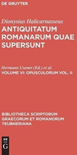 Quae Exstant Vol. VI CB