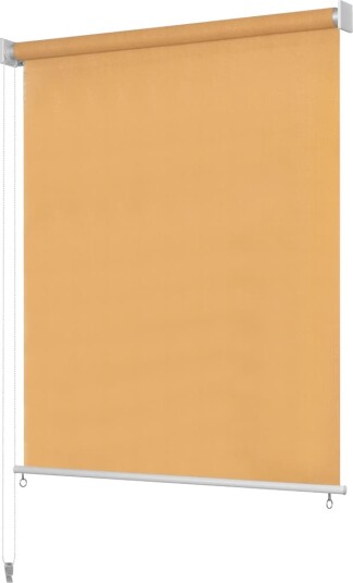 vidaXL Utendørs rullegardin 225 (B) x 140 (H) cm beige